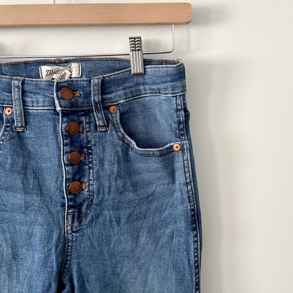 Madewell 10 Inch High Rise Skinny Jeans Size 26 - Picture 2 of 10
